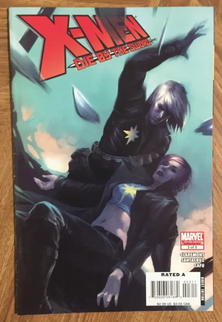 X-MEN: DIE BY THE SWORD Marvel Comics #3 January 2008