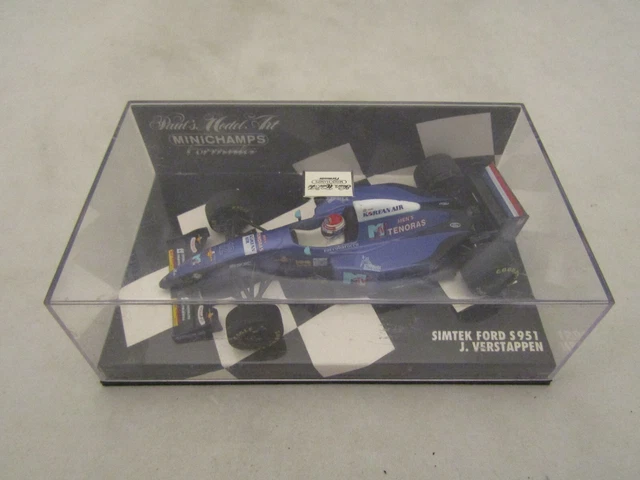 Figurine Figure F1 1994 Roland RATZENBERGER Simtek S941 Dany Hanpainted 1/43 Figurine Figure F1 1994 Roland RATZENBERGER Simtek S941 Dany Hanpainted 1/43