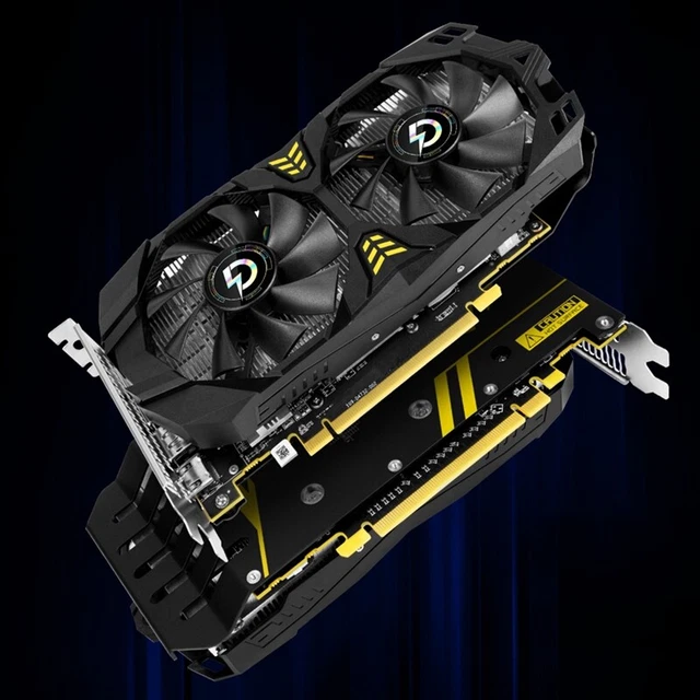 PELADN RX 580 8 GB GDDR5 RX580 8G Computer-Gaming-Grafikkarte J4F86220 ...