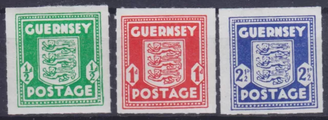 DB-II WK Guernsey 1/3 ** Wappen Ausgabe, postfrisch