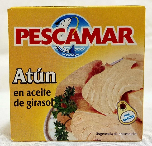 Tonno IN Olio Vegetale - 80 G - Pescamar Atun Lattina - Di Spagna