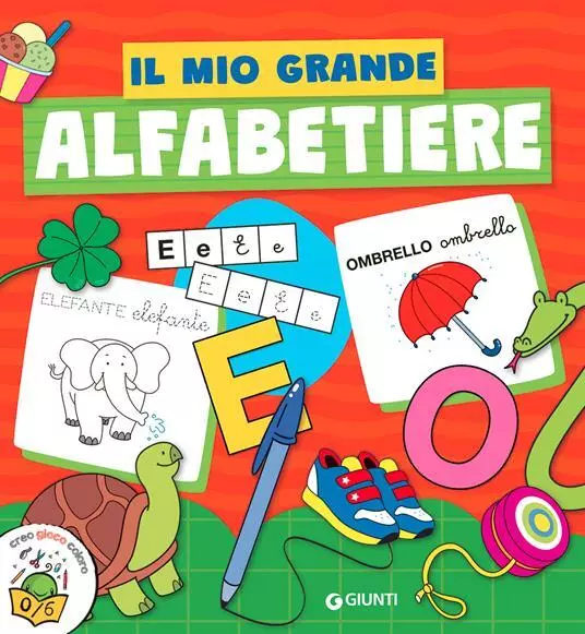 GRANDE LIBRO IL mio primo Alfabetiere per leggere e colorare le lettere  bambini EUR 6,79 - PicClick IT