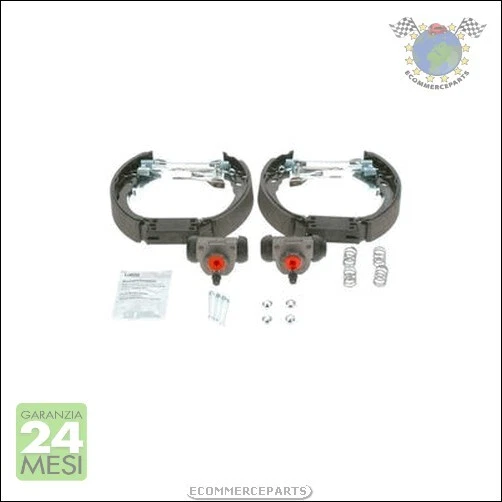 Kit Ganasce Freno Bosch per FIAT PANDA 500 FORD KA P