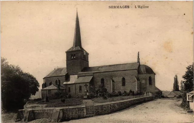 CPA AK SERMAGES - L'Église (518461)