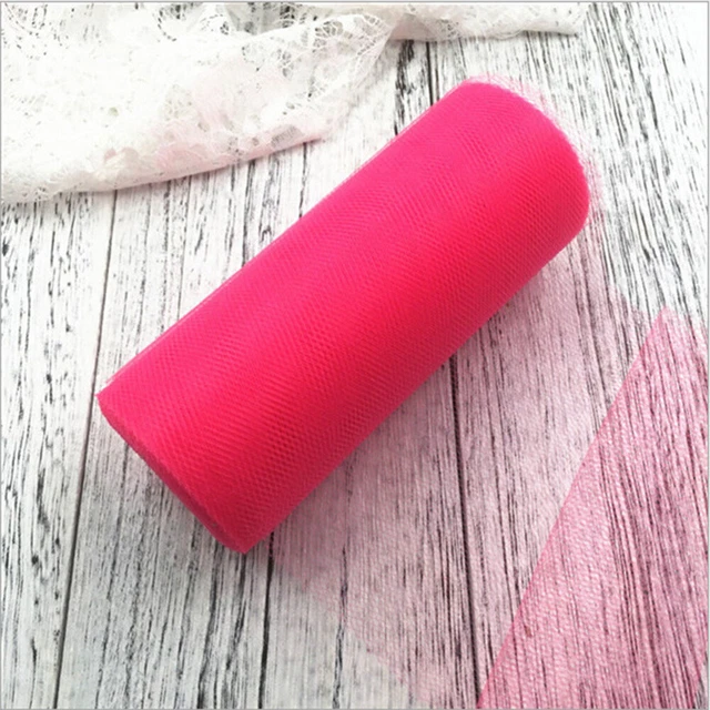 25 Yards Hochzeit Tüll Roll Spule Tutu Rock Stoff Hochzeitsfeier Geschenk Bogen