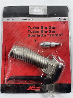 Milton • Turbo Blo-Gun • S-181 • 230 Max PSI • Souflette • 3/8"" NPT • Nuevo