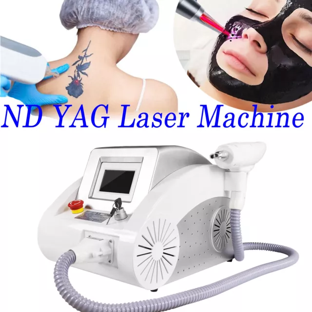 ND YAG máquina de tratamiento de exfoliación de carbono pigmento de eliminación de tatuajes con láser para cejas