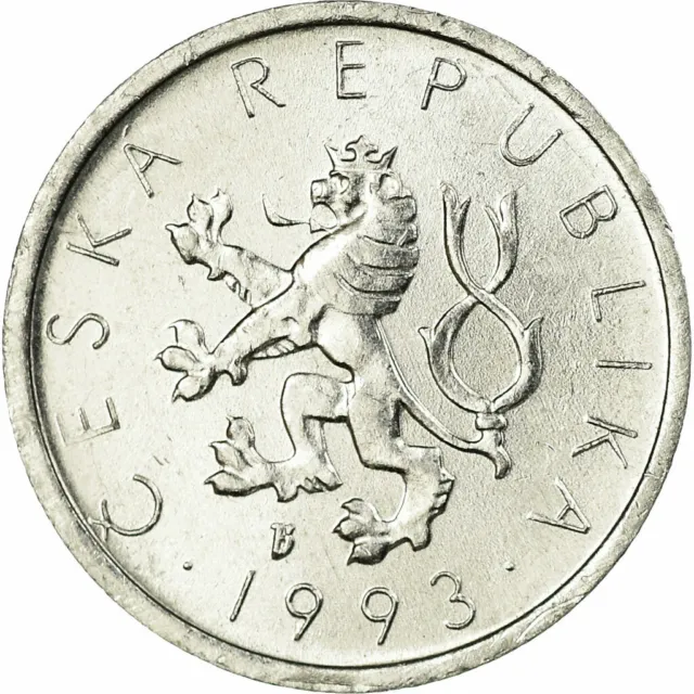 [#704145] Monnaie, République Tchèque, 10 Haleru, 1993, SUP, Aluminium, KM:6