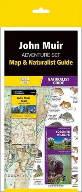 John Muir Trail Adventure Set: Map & Naturalist Guide by Waterford Press (Englis