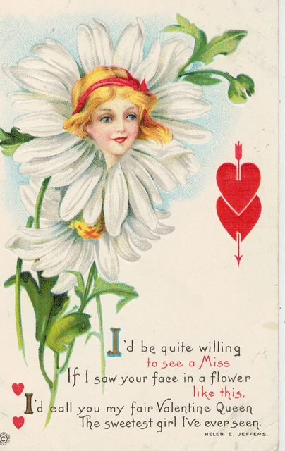 Carte Postale Bébé - Saint Valentino - Relief - Petite Format - - Neuve