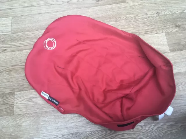 Tela de revestimiento de asiento rojo Bugaboo Cameleon (V27)