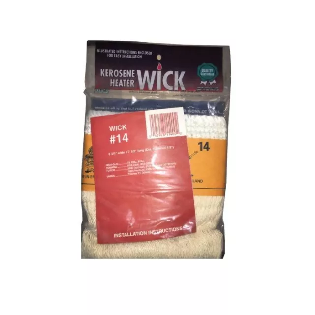 Kerosene Heater Wick for Heat-Glo TS 200J, 201J Turco 3100, 3105, 3205 (#14)