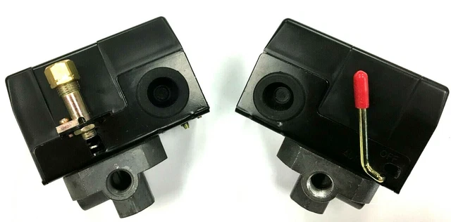 Pressostato 95-125 Psi Pressostato Campbell Hausfeld CW212700SJ - 95-125 PSI, 4 Porte, Ricambio Per Compressori Switch 2017 - Foto 10