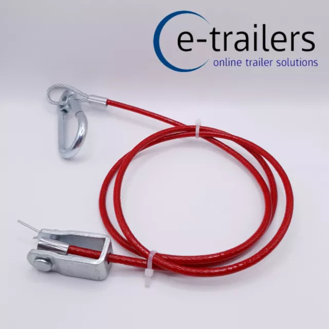 Maypole Trailer Caravan Breakaway Safety Cable With Clevis Pin - Ifor Williams