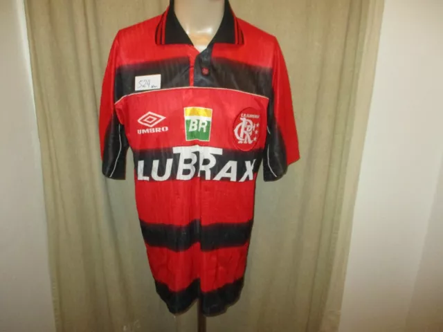 CR Flamengo Rio de Janeiro Original umbro Trikot 1998/99 "LUBTRAX" Gr.XL