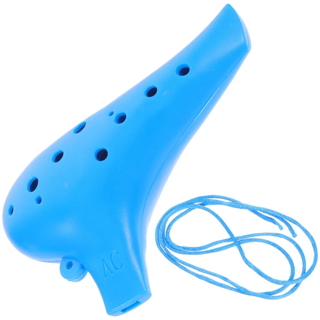Ocarina Zelda 12 Trous En Céramique - Réplique Ocarina Of Time Avec Support Et Livre Chansons