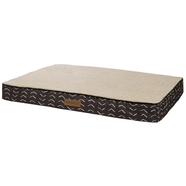 Vibrant Life Orthopedic Bed Mattress Edition Dog Bed, Large 40"x30" Up To 70lbs