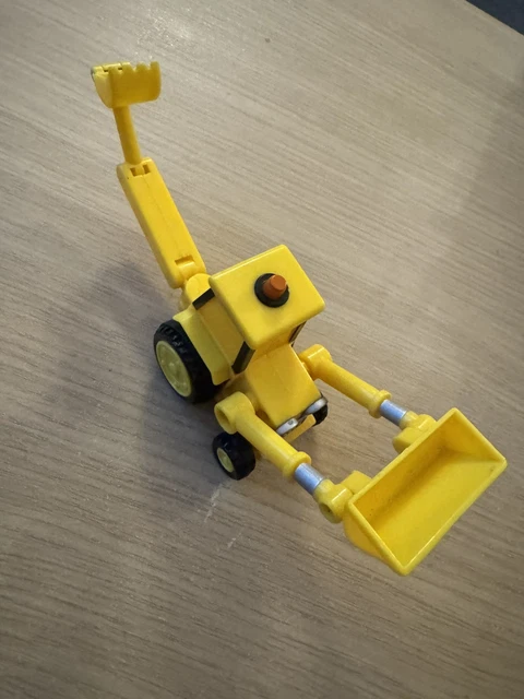VINTAGE BOB THE Builder vehicle Scoop friction powered push along £14. ...