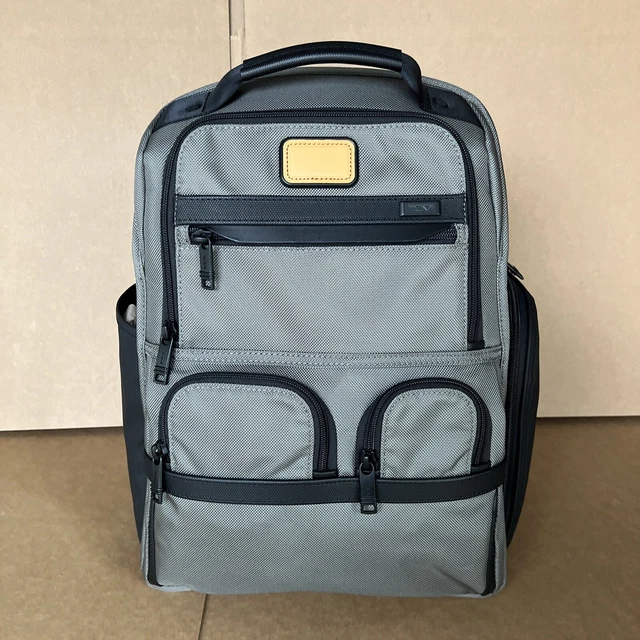 Tumi Alpha 3 Compact Brief Pack Laptop business bag 2603173 Alloy