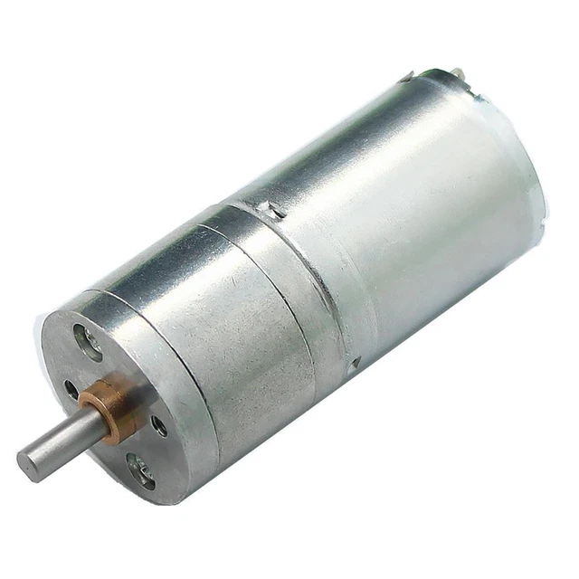 Moteur Réducteur DC 12V 10RPM - Moteur Engrenages Métal 25mm Pour Serrure Électronique Et Robotique
