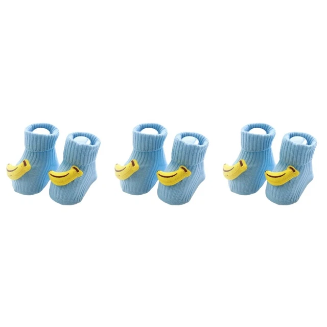 3pcs autunno e inverno calze per pavimenti per bambini dispensando calzini in