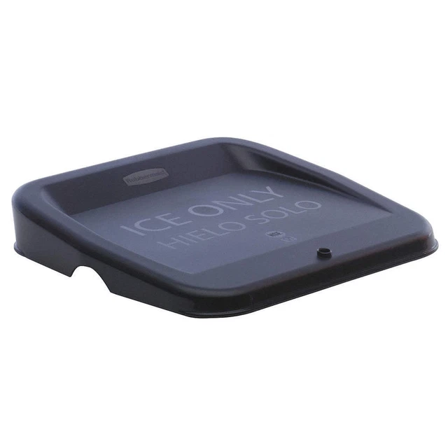 RUBBERMAID COMMERCIAL PRODUCTS FG9F7300BLA Ice Tote Lid,For Use With 4PRR4, 4PRR