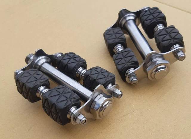 Ibéria Bravo pedals pédales anciennes French thread 14x125