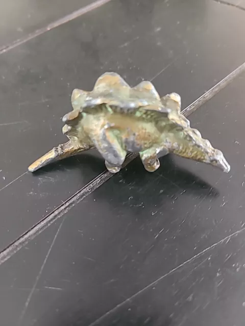 Vintage Antique Cast Metal  Stegosaurus Dinosaur