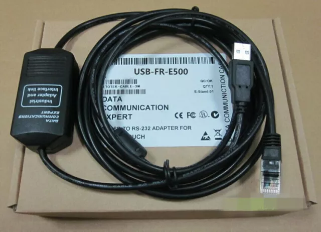 1PC New For Mitsubishi programming cable USB-FR-E500 3M