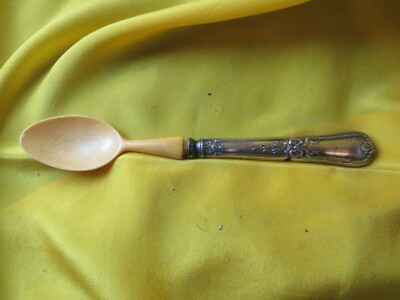 Ancienne Petite Cuillere A Bouillie Bebe Metal Argente Xixe St Lxv Eur 00 Picclick Fr