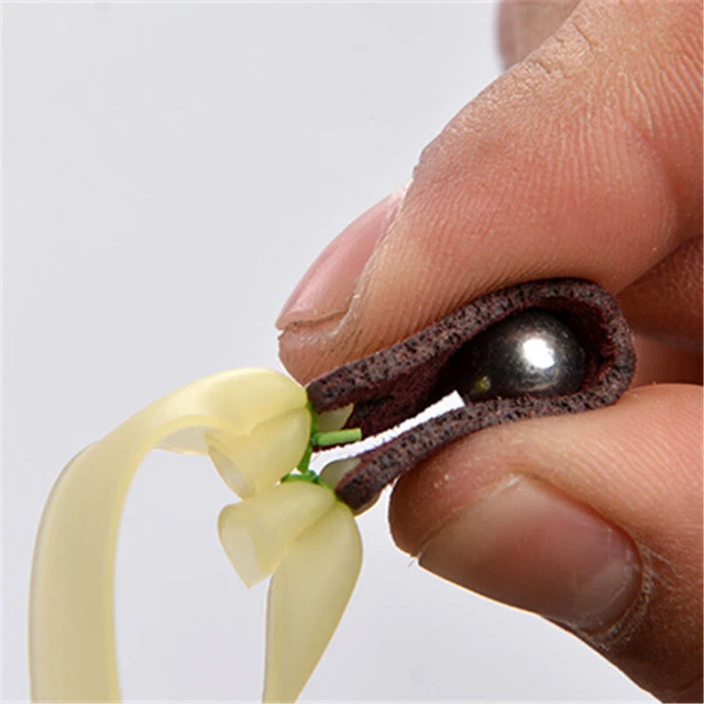 10X Flat Elastic Rubber Band Outdoor Slingshot Replacement Catapult New B3S2