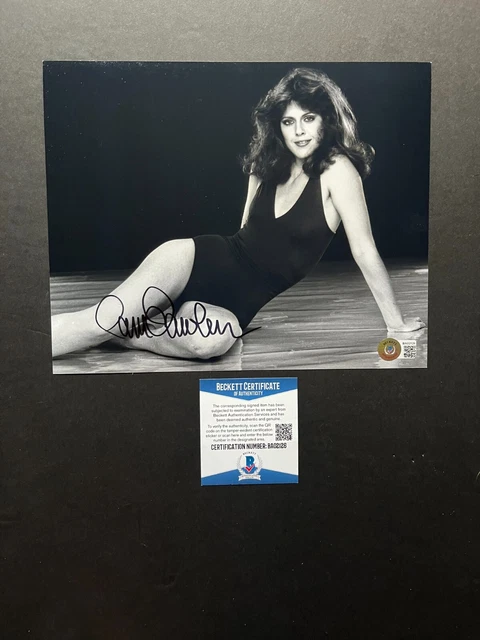 Pam Dawber Hot! signed autographed classic sexy Mindy 8x10 photo Beckett BAS coa