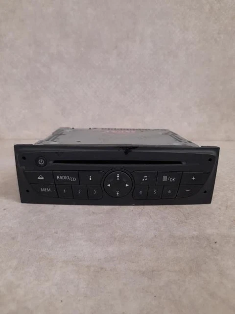 Autoradio Renault Clio D'origine - Référence 281159247R, Occasion Fonctionnel