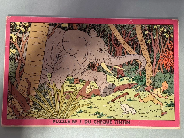 Tintin - Puzzle Dubreucq (60 pièces) - Tintin au Congo - - Catawiki Tintin - Puzzle Dubreucq (60 pièces) - Tintin au Congo - - Catawiki