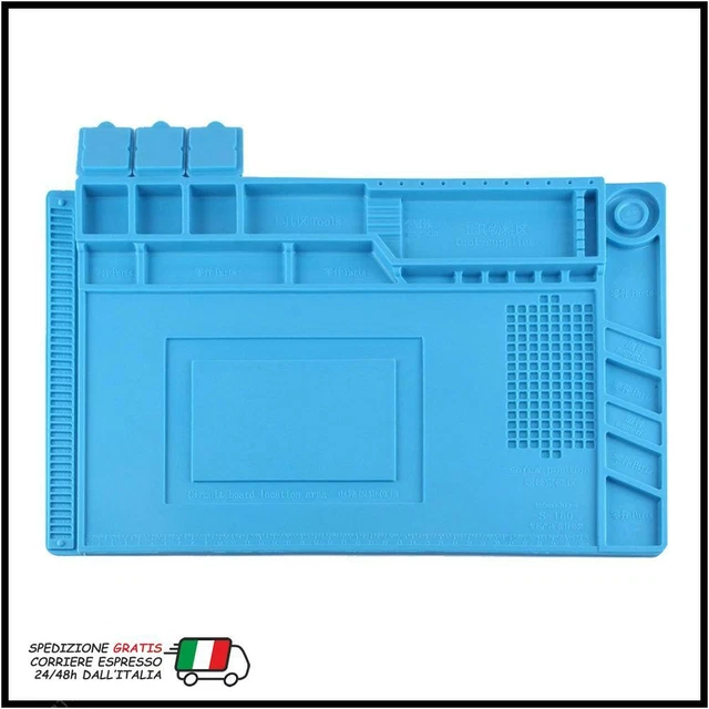 Tappetino Isolante Magnetico Anti Statico Scivolo Riparazione Cellulare Tablet