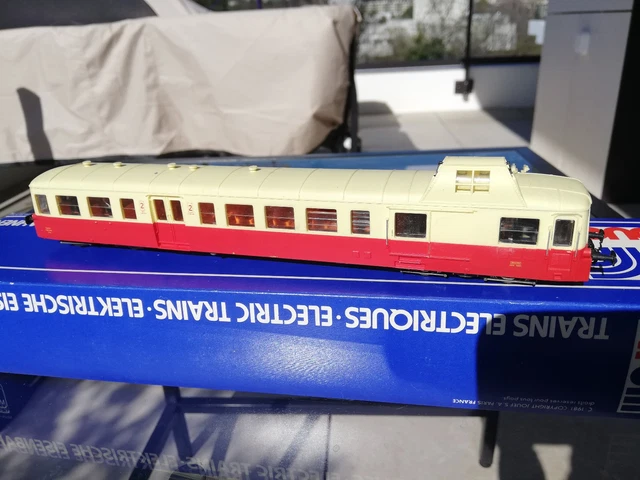 Superbe autorail panoramique jouef ho-ref 852 nice geneve
