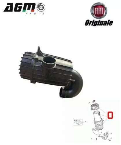 Box Komplett Luftfilter Original Fiat Ducato 250 2,3 3,0 Mjt 1399867080