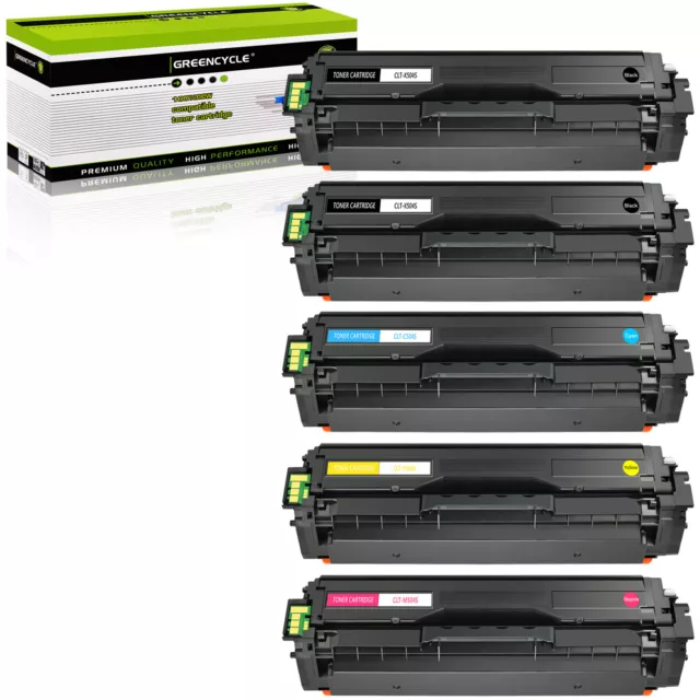 5PK CLT-504S 504S Toner Set Fits for Samsung Xpress CLP-475 475NW CLX-4170 4195