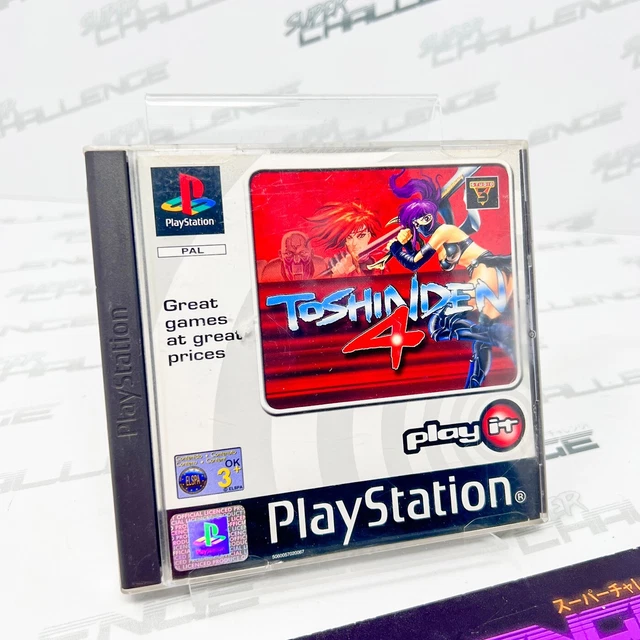 Toshinden 4 PS1 PlayStation PAL/UK CIB Complete with Manual