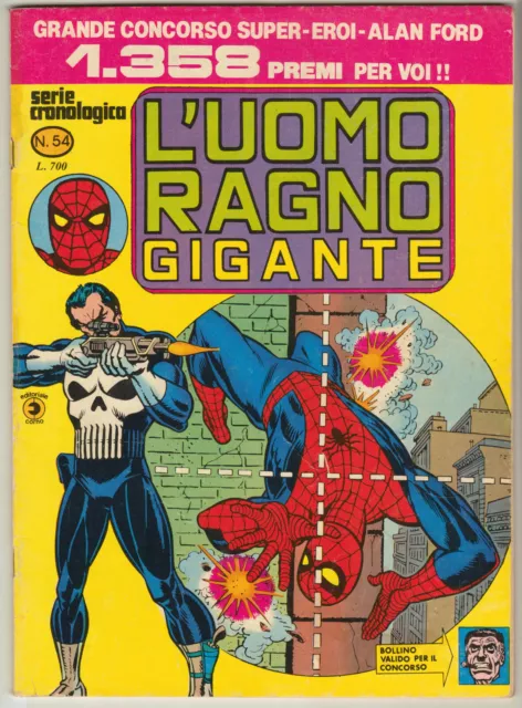 AMAZING SPIDER-MAN #129 *ITALIAN EDITION* 1st app of Punisher MARVEL COMICS 1980