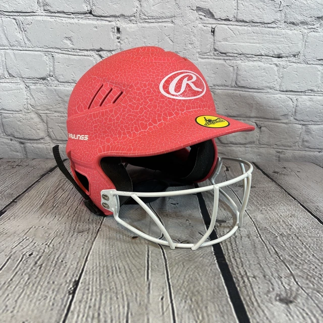 Rawlings RCFH Softball Batting Helmet, 6 1/2" To 7 1/2" PINK