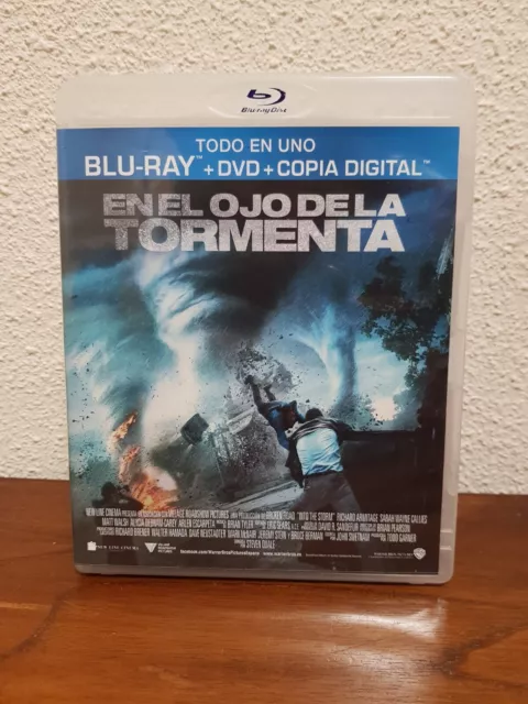 EN EL OJO DE LA TORMENTA BLU- RAY  + DVD, Como Nuevo.