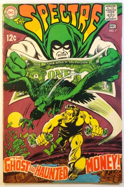 THE SPECTRE #7 DC Comics November 1968 FINE- 5.5 Classic Murphy Anderson Artwork