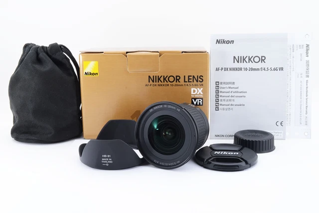Nikon AF-P DX NIKKOR 10-20mm F4.5-5.6G VR From Japan [Near Mint] #411A