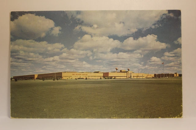Postcard Manufacturing Building Upjohn Company Kalamazoo MI E22
