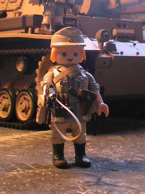 Figurine Playmobil Personnalisée – US Division Cavalerie – SIRIA 2017 – Pièce Unique