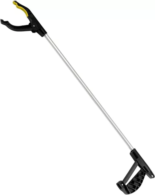 1 X Long Reach Grabber Reacher Litter Picker Helping Hand Held Pick Up Tool