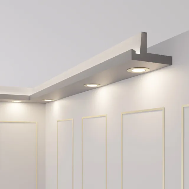 Lujoso 30-Meter-LED-Stuckleiste para Iluminación Indirecta: XPS OL-42