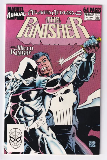 The Punisher Annual lot #2 VF+ and #3 VF : Punisher vs Moon Knight