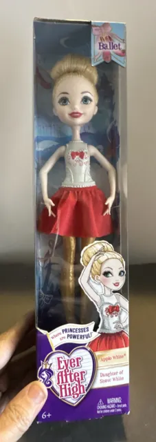 Mattel EVER AFTER HIGH Apple White Doll BALLET Daughter of Snow White